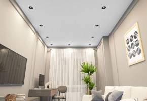 DK2120-BK Встраиваемый светильник, IP 20, 50 Вт, GU10, черный, алюминий в Верхней Салде - verhnyaya-salda.mebel24.online | фото 2