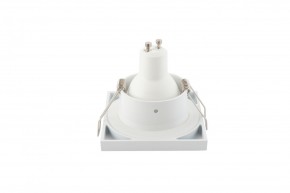 DK3014-WH Встраиваемый светильник влагозащ., IP 44, 50 Вт, GU10, белый, алюминий в Верхней Салде - verhnyaya-salda.mebel24.online | фото 5