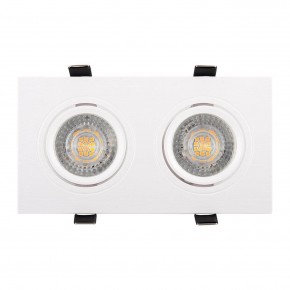 DK3022-WH Встраиваемый светильник, IP 20, 10 Вт, GU5.3, LED, белый, пластик в Верхней Салде - verhnyaya-salda.mebel24.online | фото 2