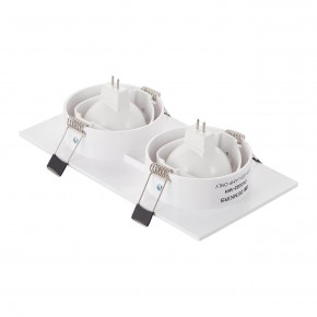 DK3022-WH Встраиваемый светильник, IP 20, 10 Вт, GU5.3, LED, белый, пластик в Верхней Салде - verhnyaya-salda.mebel24.online | фото 3