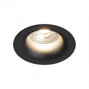 DK3024-BK Встраиваемый светильник, IP 20, 10 Вт, GU5.3, LED, черный, пластик в Верхней Салде - verhnyaya-salda.mebel24.online | фото 1