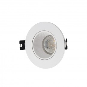 DK3061-WH Встраиваемый светильник, IP 20, 10 Вт, GU5.3, LED, белый/белый, пластик в Верхней Салде - verhnyaya-salda.mebel24.online | фото 1