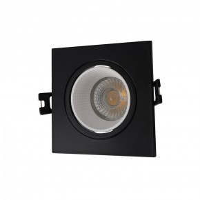 DK3071-BK+WH Встраиваемый светильник, IP 20, 10 Вт, GU5.3, LED, черный/белый, пластик в Верхней Салде - verhnyaya-salda.mebel24.online | фото