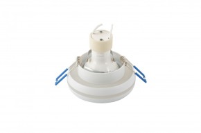 DK4031-WH Встраиваемый светильник, IP 20, 10 Вт, GU10, белый, алюминий/пластик в Верхней Салде - verhnyaya-salda.mebel24.online | фото 1
