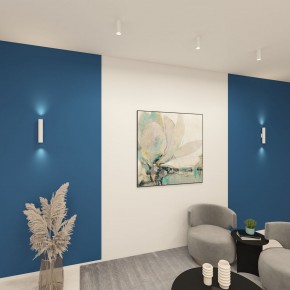 DK5022-WH Настенный светильник, IP20, до 15 Вт, LED, 2xGU10, белый, алюминий в Верхней Салде - verhnyaya-salda.mebel24.online | фото 4