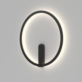 DK5035-BK Бра ROUND со светодиодом, IP20, 24W, 3000/4000/6500K, черный, алюминий в Верхней Салде - verhnyaya-salda.mebel24.online | фото