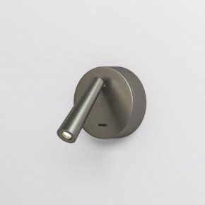 DK5072-DN Бра SHINE WALL со светодиодом, D104*H68, IP20, 3000К, 3W, RA?90, темный никель, алюминий в Верхней Салде - verhnyaya-salda.mebel24.online | фото 2