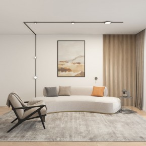 DK5072-DN Бра SHINE WALL со светодиодом, D104*H68, IP20, 3000К, 3W, RA?90, темный никель, алюминий в Верхней Салде - verhnyaya-salda.mebel24.online | фото 5