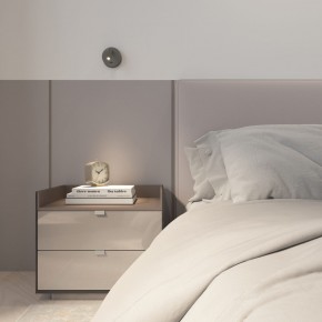 DK5072-DN Бра SHINE WALL со светодиодом, D104*H68, IP20, 3000К, 3W, RA?90, темный никель, алюминий в Верхней Салде - verhnyaya-salda.mebel24.online | фото 9