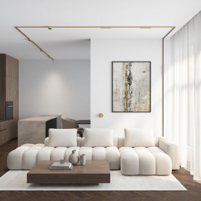 DK5072-SB Бра SHINE WALL со светодиодом, D104*H68, IP20, 3000К, 3W, RA?90, сатинированная латунь, алюминий в Верхней Салде - verhnyaya-salda.mebel24.online | фото 6