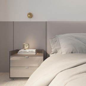 DK5072-SB Бра SHINE WALL со светодиодом, D104*H68, IP20, 3000К, 3W, RA?90, сатинированная латунь, алюминий в Верхней Салде - verhnyaya-salda.mebel24.online | фото 9