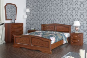 ЕЛЕНА Кровать из массива 1600 в Верхней Салде - verhnyaya-salda.mebel24.online | фото 4