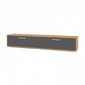 ФЛОРИДА Ф32 Тумба ТВ (дуб золотой/графит) в Верхней Салде - verhnyaya-salda.mebel24.online | фото