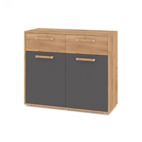 ФЛОРИДА Ф42 Комод (дуб золотой/графит) в Верхней Салде - verhnyaya-salda.mebel24.online | фото