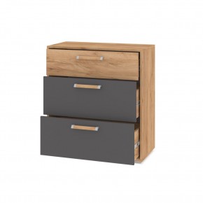 ФЛОРИДА Гостиная (модульная) дуб золотой/графит в Верхней Салде - verhnyaya-salda.mebel24.online | фото 10