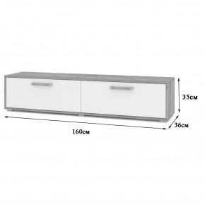 ФЛОРИДА Гостиная (модульная) дуб золотой/графит в Верхней Салде - verhnyaya-salda.mebel24.online | фото 6