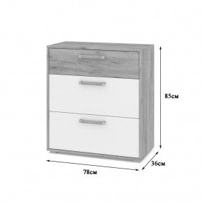 ФЛОРИДА Гостиная (модульная) дуб золотой/графит в Верхней Салде - verhnyaya-salda.mebel24.online | фото 9