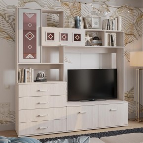 Гостиная Белла (модульная) ясень белый в Верхней Салде - verhnyaya-salda.mebel24.online | фото 15