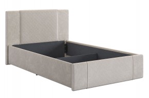 ХЛОЯ Кровать 1200 каркас (галька велюр) в Верхней Салде - verhnyaya-salda.mebel24.online | фото