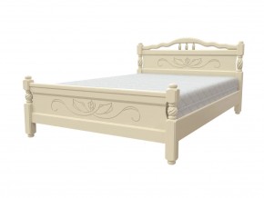 КАРИНА-5 Кровать из массива 1600 в Верхней Салде - verhnyaya-salda.mebel24.online | фото 6