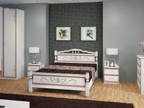 КАРИНА-5 Кровать из массива 1600 в Верхней Салде - verhnyaya-salda.mebel24.online | фото 8