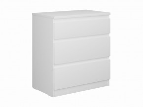 Комод КАСТОР с тремя ящиками, цвет белый в Верхней Салде - verhnyaya-salda.mebel24.online | фото
