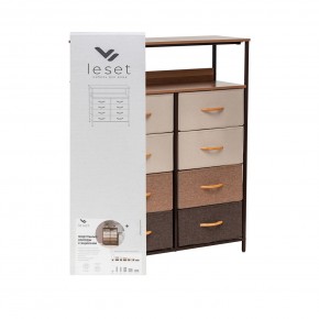 Комод Leset Локи 8 ящ. с полкой в Верхней Салде - verhnyaya-salda.mebel24.online | фото 10
