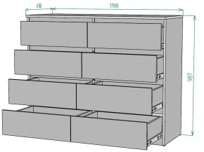 Комод Мальта K133 в Верхней Салде - verhnyaya-salda.mebel24.online | фото 2