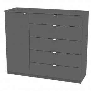 Комод "Калисто (K40)" ручка торцевая (Графит) в Верхней Салде - verhnyaya-salda.mebel24.online | фото