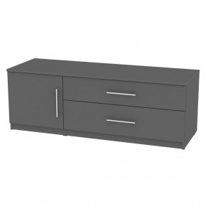 Комод "Калисто (K52)" ручка рейлинг (Графит) в Верхней Салде - verhnyaya-salda.mebel24.online | фото