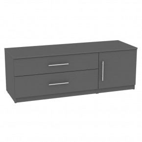 Комод "Калисто (K53)" ручка рейлинг (Графит) в Верхней Салде - verhnyaya-salda.mebel24.online | фото