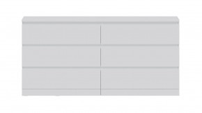 Комод Варма 6Д большой с шестью выдвижными ящиками, цвет белый в Верхней Салде - verhnyaya-salda.mebel24.online | фото 2