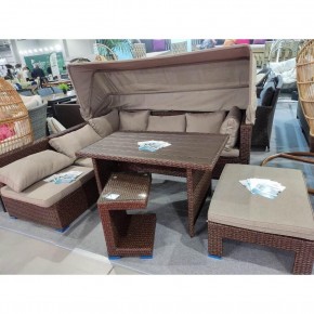Комплект мебели с диваном AFM-320B-T320 Brown в Верхней Салде - verhnyaya-salda.mebel24.online | фото 2