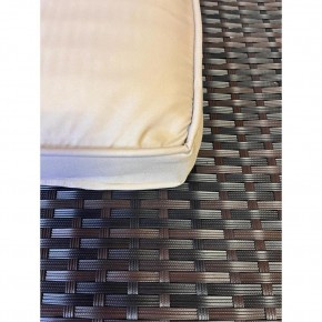 Комплект плетеной мебели  YR822Br Brown-Beige (подушка бежевая) в Верхней Салде - verhnyaya-salda.mebel24.online | фото 2