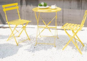 Комплект садовой мебели OTS-001R (стол + 2 стула) металл в Верхней Салде - verhnyaya-salda.mebel24.online | фото 9