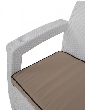 Комплект уличной мебели Yalta Premium Terrace Set (Ялта) белый (+подушки под спину) в Верхней Салде - verhnyaya-salda.mebel24.online | фото 5