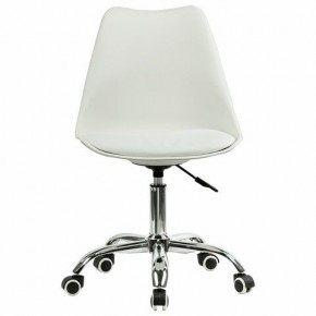 Кресло стул BRABIX "Eames MG-310 CH", хром, пластик белый, экокожа белая, 532923 в Верхней Салде - verhnyaya-salda.mebel24.online | фото 1
