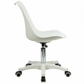 Кресло стул BRABIX "Eames MG-310 PL", пластик белый, экокожа белая, 532926 в Верхней Салде - verhnyaya-salda.mebel24.online | фото 3