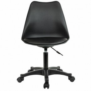 Кресло стул BRABIX "Eames MG-310 PL", пластик черный, экокожа черная, 532927 в Верхней Салде - verhnyaya-salda.mebel24.online | фото 1