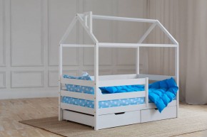 Кровать-домик 80*160 Белый в Верхней Салде - verhnyaya-salda.mebel24.online | фото 4