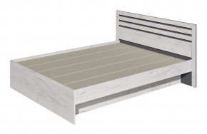 Кровать Лиана 1.6 (Дуб Крафт Белый/Графит) в Верхней Салде - verhnyaya-salda.mebel24.online | фото