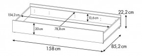 Кровать Mirum 2010 в Верхней Салде - verhnyaya-salda.mebel24.online | фото 8