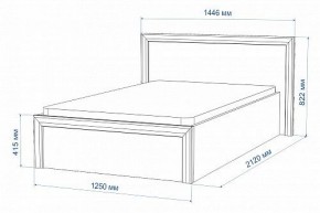 Кровать полутораспальная Нобиле Кр-120 в Верхней Салде - verhnyaya-salda.mebel24.online | фото 3