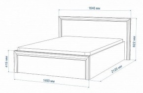 Кровать полутораспальная Нобиле Кр-140 в Верхней Салде - verhnyaya-salda.mebel24.online | фото 2