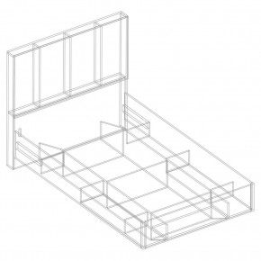 Кровать "Сандра" БЕЗ основания 1200х2000 в Верхней Салде - verhnyaya-salda.mebel24.online | фото 4