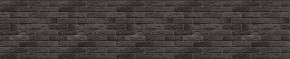 Кухонный фартук 610х3000х1,5 (композит) КМ Кирпич графит в Верхней Салде - verhnyaya-salda.mebel24.online | фото