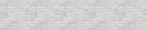 Кухонный фартук 610х3000х1,5 (композит) КМ Кирпич серый в Верхней Салде - verhnyaya-salda.mebel24.online | фото