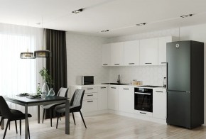 Кухонный гарнитур Белый Глянец 2600*1600 (Стол. 38мм) в Верхней Салде - verhnyaya-salda.mebel24.online | фото