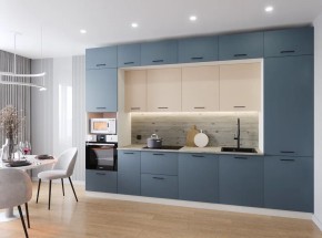 Кухонный гарнитур Фьюжн 3400 (Стол. 38мм) в Верхней Салде - verhnyaya-salda.mebel24.online | фото