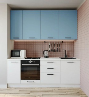 Кухонный гарнитур Капри 2200 h950 (Стол. 38мм) в Верхней Салде - verhnyaya-salda.mebel24.online | фото
